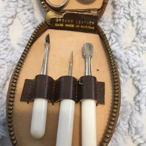 Manicure kit, Vintage, Made in Austria